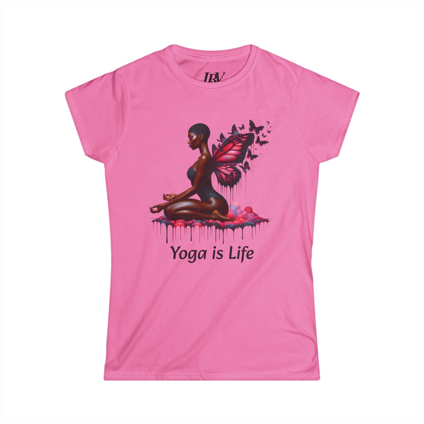 Yoga is Life - Women Softstyle T-Shirt