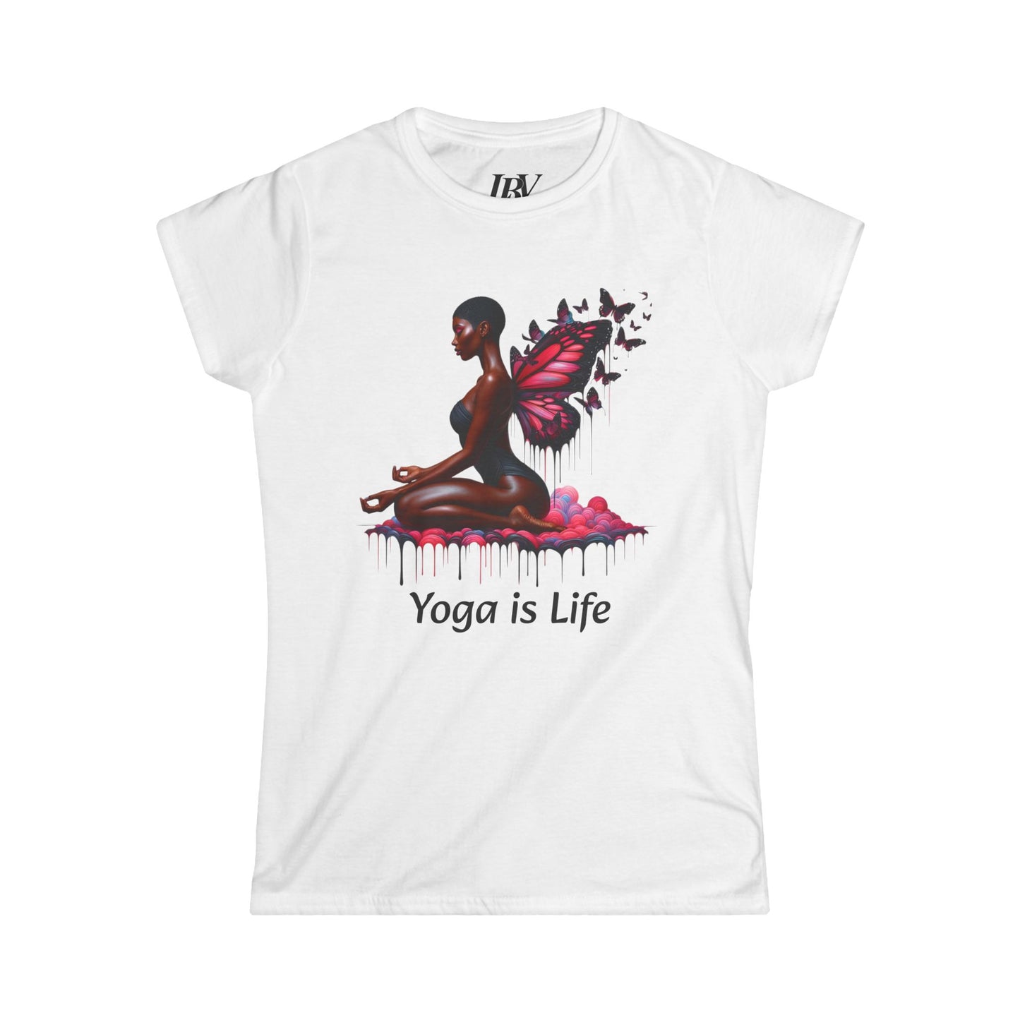 Yoga is Life - Women Softstyle T-Shirt